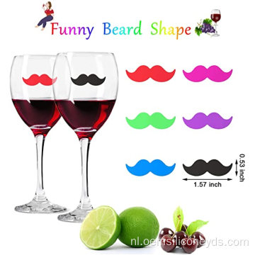 Silicone Drink Markers Wine Charms Wine Glass Identifier